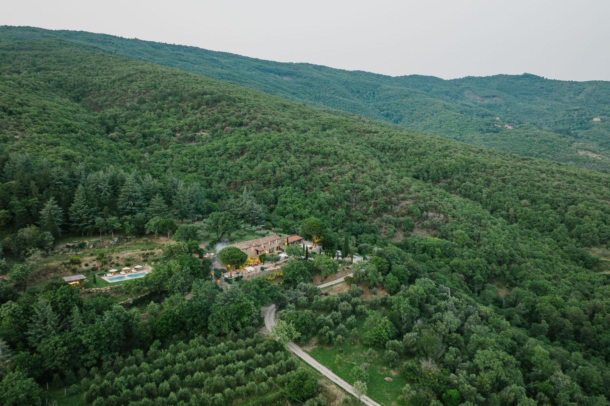 Villa Montanare Cortona Exteriör bild